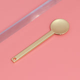 ianna zinc alloy 6cm cosmetic spoon facial cream spatula classic