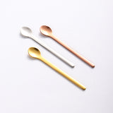 ianna stainless steel face eyes cream spoon metal long cosmetic spatula