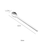 ianna stainless steel face eyes cream spoon metal long cosmetic spatula