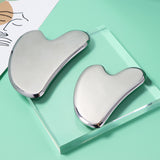 ianna customized stainless steel guasha board beauty body massage tool