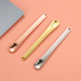 ianna 9cm long zinc alloy metal facial cream spoon cosmetic spatula