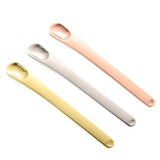 ianna 9cm long zinc alloy metal facial cream spoon cosmetic spatula