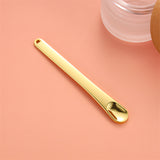 ianna 9cm long zinc alloy metal facial cream spoon cosmetic spatula