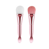 ianna dual heads facial mask brush with cream spoon