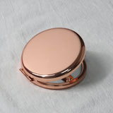 ianna metal foldable dual side pocket makeup mirror