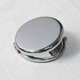 ianna metal foldable dual side pocket makeup mirror