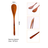 ianna nanmu natural wood facial mask‘s spoon DIY mixing spatula