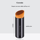 ianna black powder blusher brush oblique or bullet head