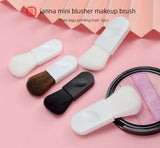 ianna mini rectangle powder blusher makeup brush flat mud face mask brush