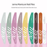 ianna professional sponge nail files kit 9 in 1 nail polisher set