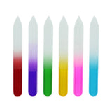 ianna colorful dual sides polishing glass nail file customized nail polisher 10pcs