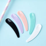 ianna plastic Crescent Moon style face cream spoon 100PCS