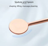 ianna big zinc alloy metal facial cream cosmetic spoon 8cm