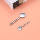 ianna Zinc Alloy Tennis Racket Style Cosmetic Spatula Facial Cream Metal Spoon